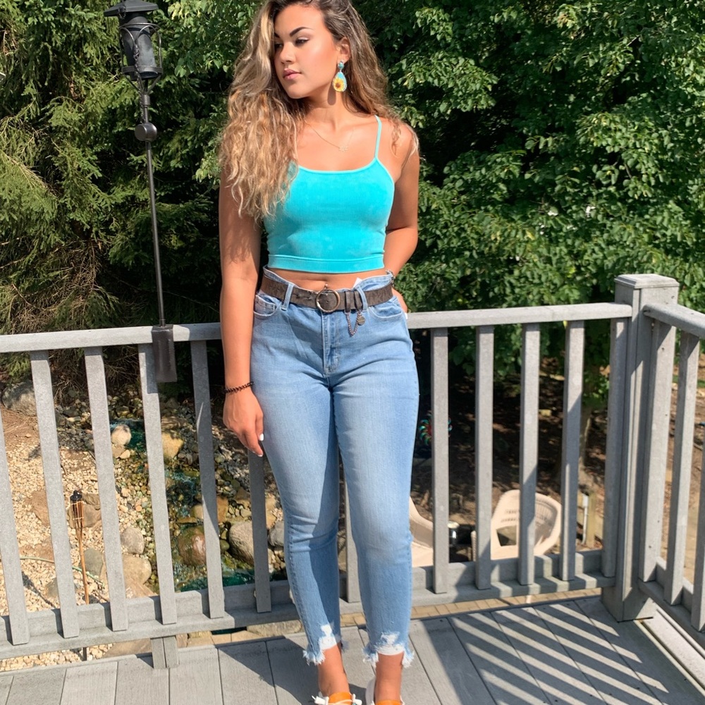 Ribbed Crop Top